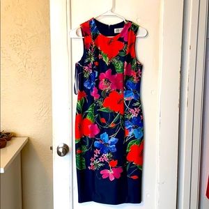 Eliza J floral sheath dress
